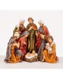 Natività con Re Magi e pastore