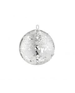 Ornamento 2025 Decorazione Natalizia silver