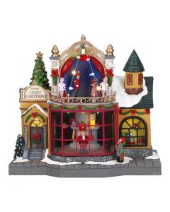 Villaggio incantato Toy shop con LED