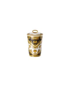 Bicchiere con coperchio e candela Barocco