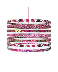 Lampadario Rosa