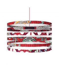 Lampadario Rosso