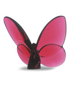 Farfalla rossa rubino