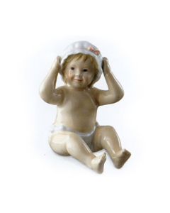 Neonata con cuffietta Statuina