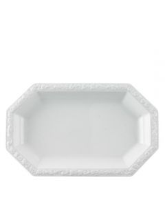Ovale 33 cm Maria bianco