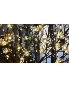 Albero fiorito luminoso da esterno