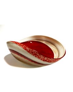 Coppa cartoccio 31x20 cm rossa