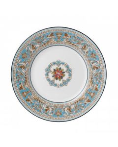 Piatto piano Florentine Turquoise