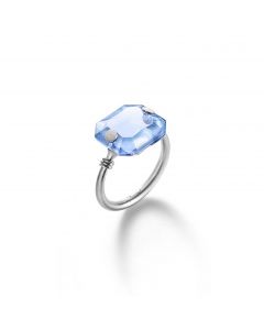 Anello MHDT azzurro