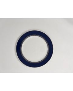 Sottopiatto fascia blu