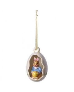 Uovo Bunny azzurro