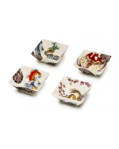 Set 4 coppette quadre Tatoo