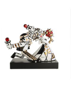 Scultura Golden Follow Me