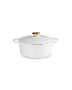 Cocotte bianca 24 cm rotonda