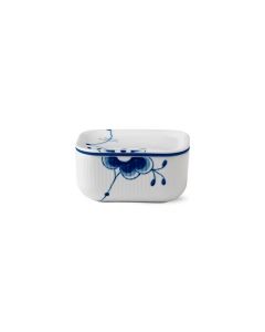 Contenitore portaburro rettangolare Blu Fluted Mega