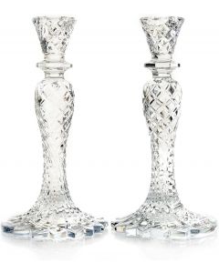 Set 2 Candelieri taglio diamante