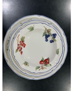 Set 3 piatti Cottage + spedizione Roma