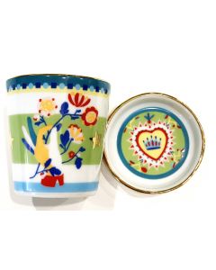 Tazza caffè espresso CUORE con piattino