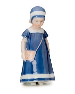 Elsa con vestito blu Statuina