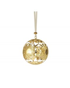 Ornamento 2023 oro Decorazione Natalizia
