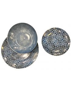 Servizio piatti x6 Moon Metheus (18 pz.)