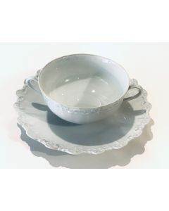 Tazze brodo con piatto Venice