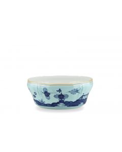 Coppa Insalatiera ovale azzurro Iris Oriente Italiano