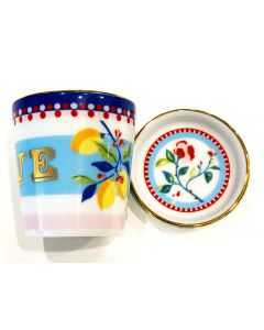 Tazza caffè espresso LOVE con piattino