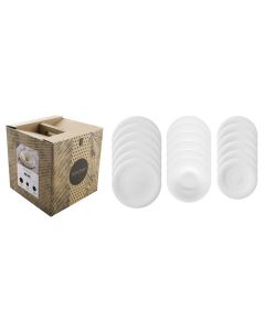 Servizio piatti x6 Neve (18 pz.)