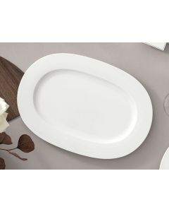 Piatto ovale White 41 cm