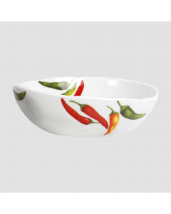 Coppa insalatiera peperoncini 21 cm