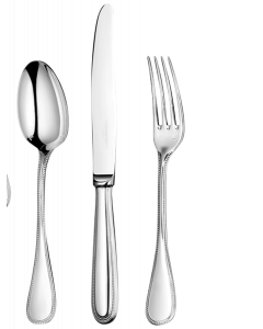 Set posate tavola 3 pz Perles