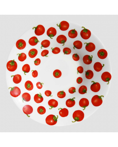 Piatto fondo coppetta Red Pop