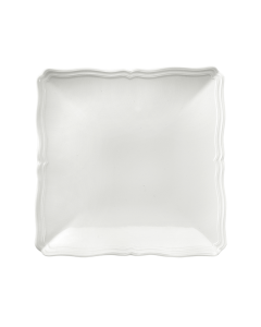 Piatto quadro Antico Doccia bianco piccolo