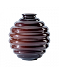 Vaso Decò sangue di bue 18cm