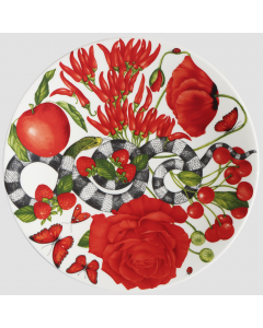 Rotondo Segnaposto Red Attraction