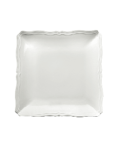 Piatto quadro Antico Doccia bianco