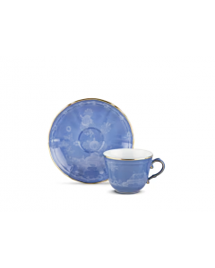 Tazza caffè con piattino Oriente Italiano Pervinca