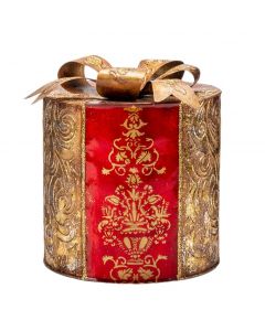 Decorazione pacco dono rosso