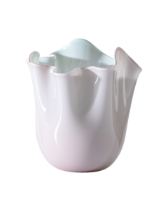 Fazzoletto rosa e verde 24cm