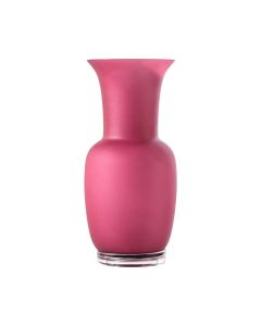 Vaso Opalino Magenta 36cm sabbiato