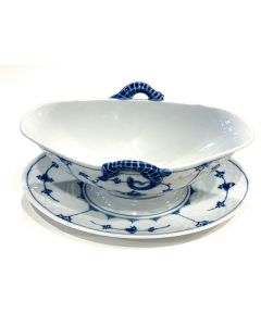 Slasiera blu fluted plain Bing