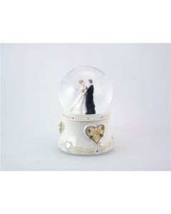 Sposi boule de neige carillon