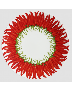 Piatto Piano Red Sun