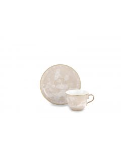 Tazza caffè con piattino Oriente Italiano Meringa