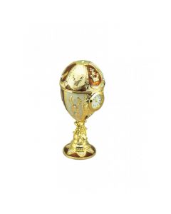 Uovo carillon con orologio
