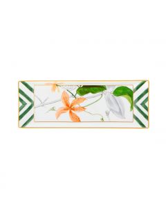 Vassoio rettangolare Amazonia 32 x 12 cm