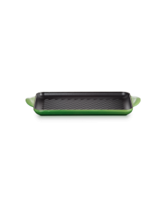 Grill rettangolare verde 32 cm