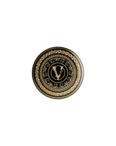 Piattino rotondo 17 cm Virtus Black