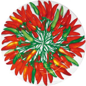 Rotondo Segnaposto Peperoncino